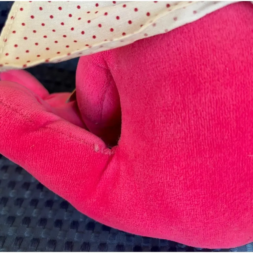 Applause Felicia Frog Pink Plush Stuffed Animal Toy 12